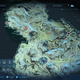 Halo Infinite's map shows a manageable series of objectives.